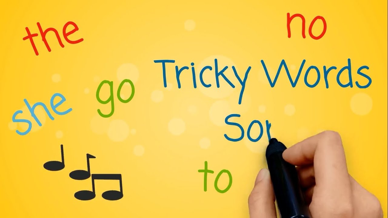 Tricky Words and Sight Words Song - YouTube