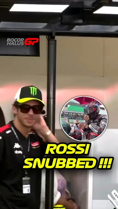 Rossi Reaches Out to Márquez… But Marc's Reaction⁉️ Shocking‼️#shortvideo #marcmarquez