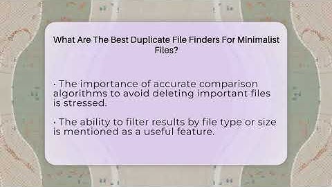 What Are The Best Duplicate File Finders For Minimalist Files? - Minimalist Home Life