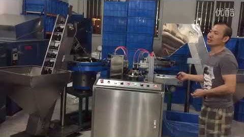 Automatic cap pressing assembly machine caps assembling equipment  high speed