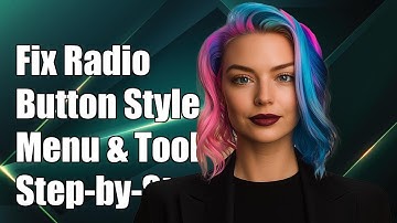 Fixing Radio Button Style Issues in Menu with Toolbar: A Step-by-Step Guide