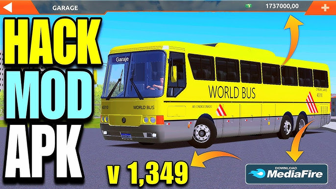 World Bus Driving Apk Mod (Tudo Desbloqueado) v1,355