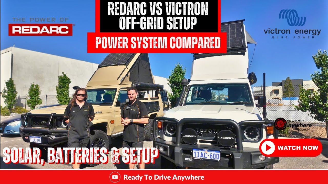 REDARC или Victron? Выбор лучшей автономной системы для вашего автомобиля Troopy.