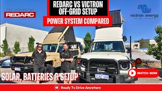 REDARC or Victron? Choosing the Best Off‑Grid System for Your Troopy