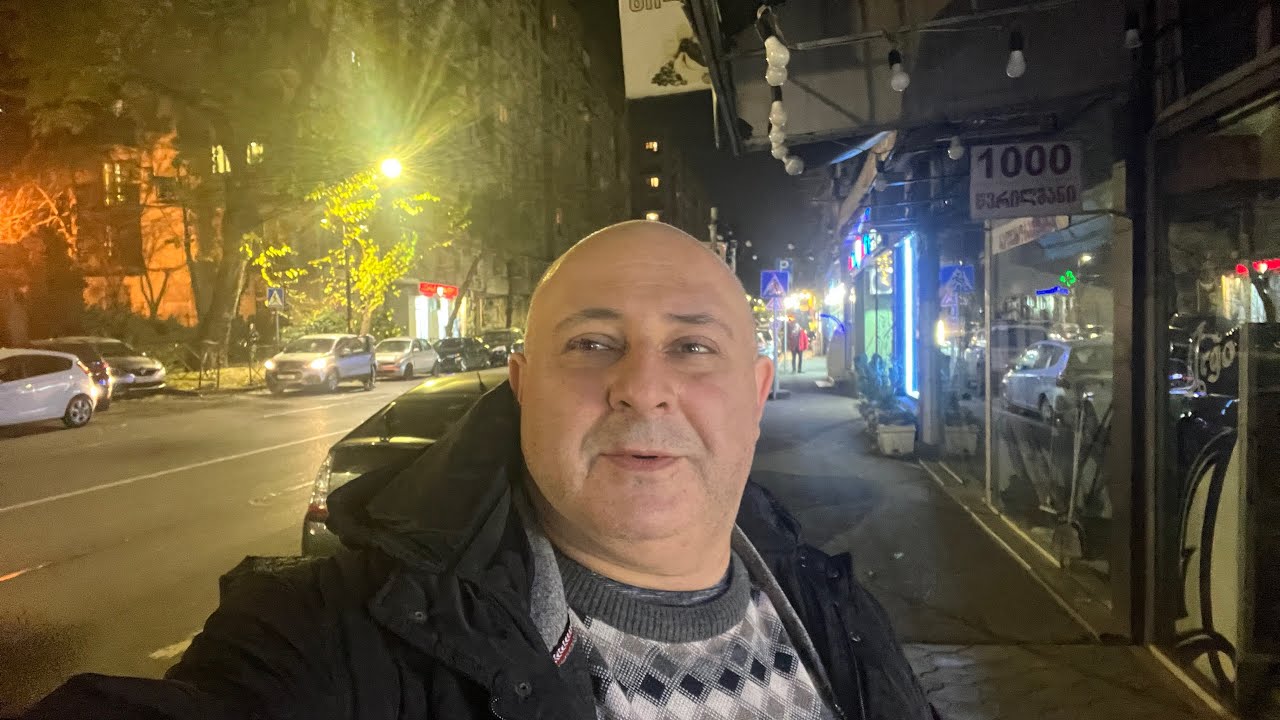 Тбилиси. С Авлабара по  Бараташвили в сторону Сабуртало. Вечерний маршрут.