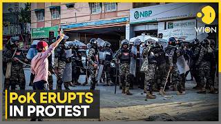 PoK Protest: JAAC Stages Sit-In Protest Despite Being Banned by Pakistani Govt | WION News