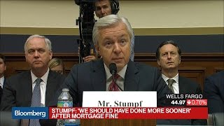 Wells Fargo CEO: 'We Should Have Done More Sooner'