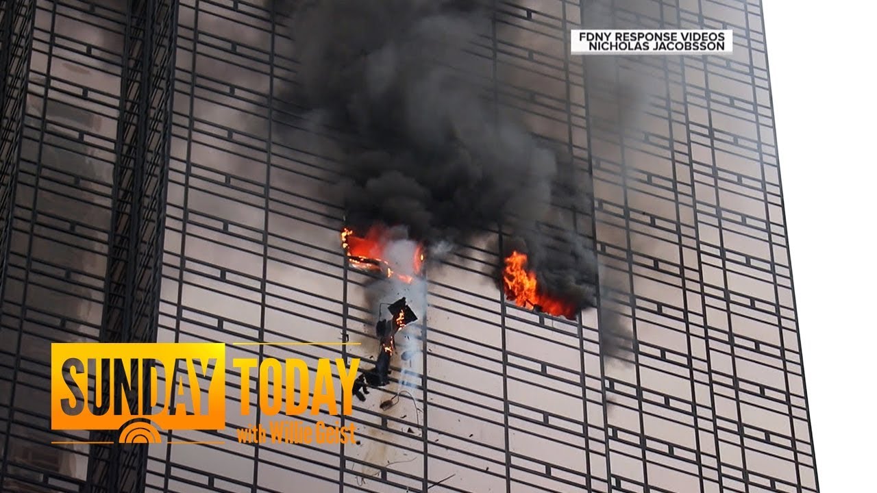 Fire At Trump Tower Leaves 1 Dead, 6 Firefighters Injured | Sunday TODAY