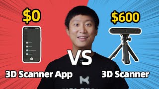 Free 3D Scanner App Vs. $600 3D Scanner Comparison | KIRI Engine Vs. Revopoint Pop 3