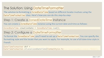 Mastering ZonedDateTime Localization in Java
