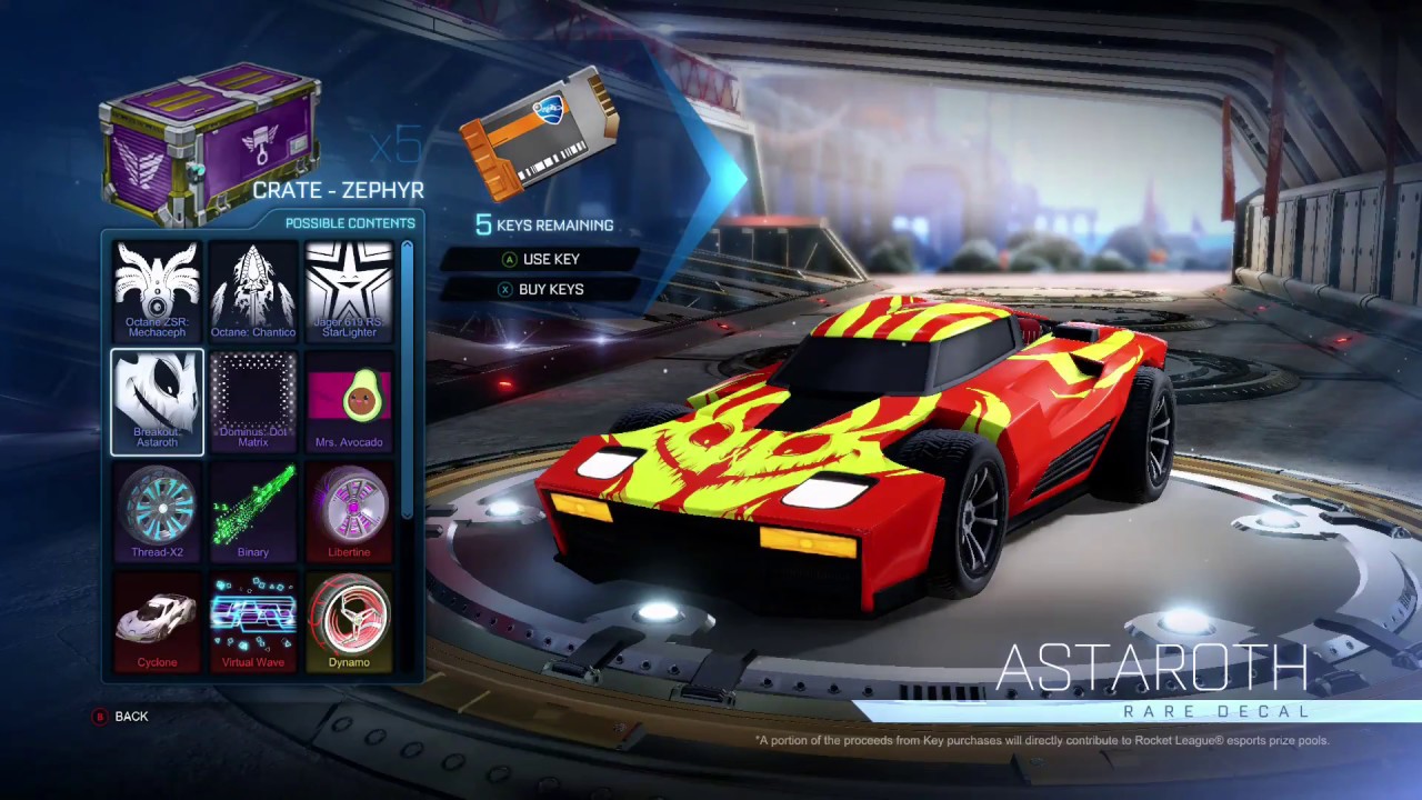 Opening 5 Zephyr Crates