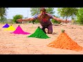 Holi Gulaal Mountain VS Sutli Dhamaka | होली गुलाल सुतली धमाका | Awesome Holi Experiment