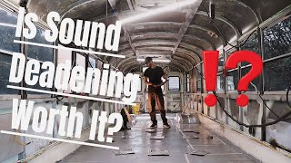 How to Install Sound Deadening and Is it worth it? School Bus // Skoolie Conversion screenshot 5