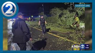 HPD responds to 162 overnight calls as Lala heads south of Oahu
