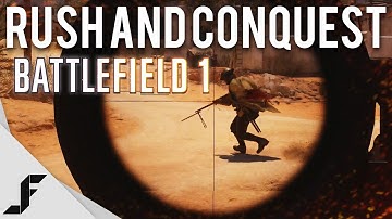 RUSH AND CONQUEST - Battlefield 1 Beta Gameplay Overview