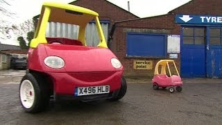 Toy car that can reach 70mph (110km/h)..oh and it's roadworthy- BBC News