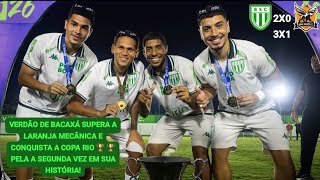 Boavista 2X0 Nova Iguaçu - Copa Rio 2026 | Final (Volta).