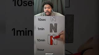 Drawing the letter N
