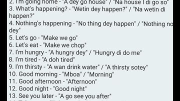 Steps on learning pidgin English @grammaticaldevelopment101 @youtubecreators @YouTube #comedy  