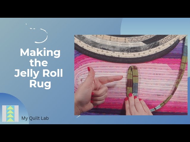  R.J. Designs RJD100 Jelly Roll Rug Pattern (Limited Edition) :  Home & Kitchen