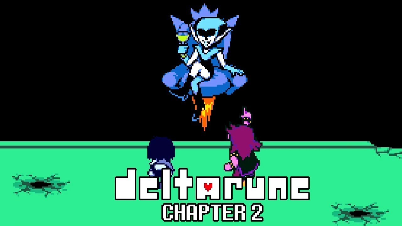 DELTARUNE Chapter 2 letsplay part 1 - YouTube