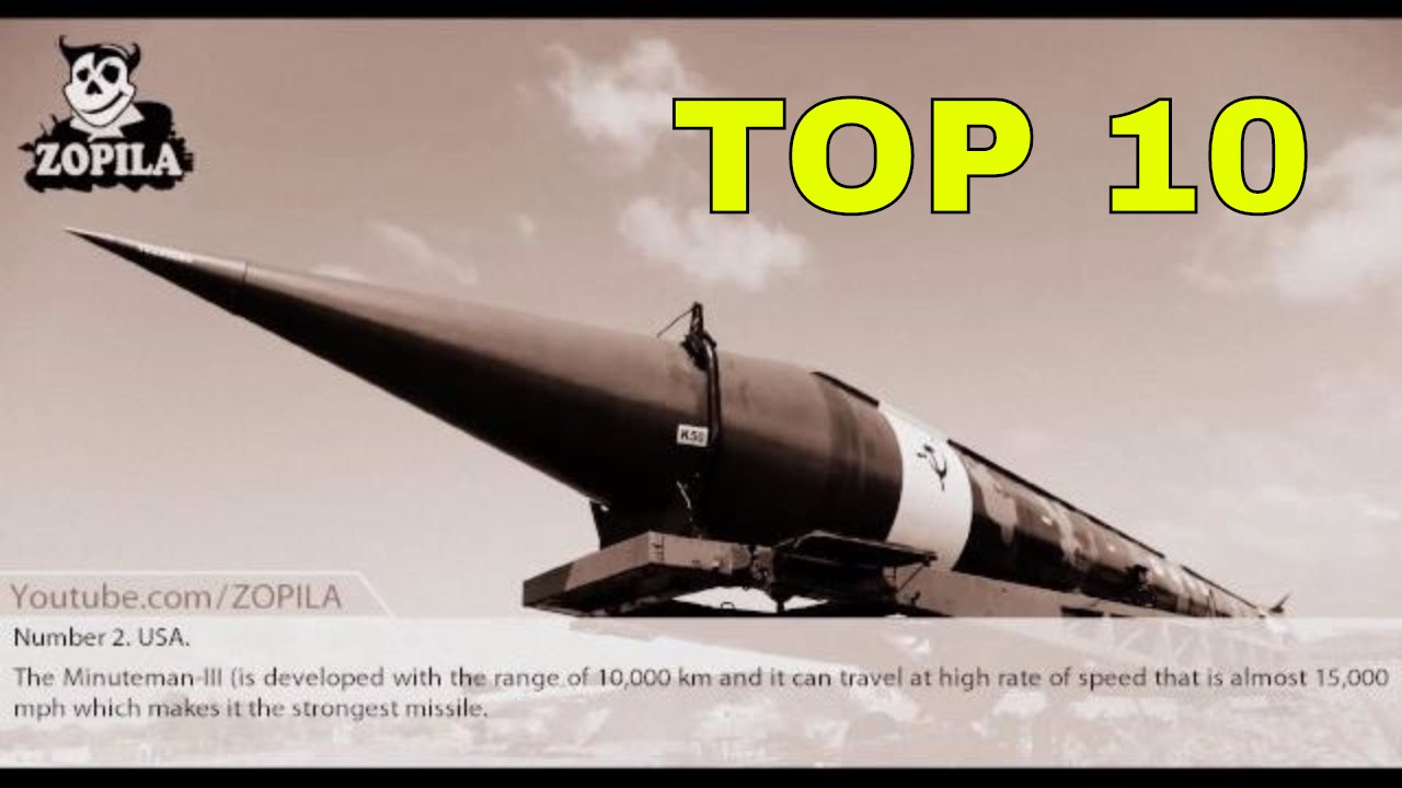 Top 10 Countries With Best Missile Technology YouTube Top 10 Countries With Best Missile Technology YouTube