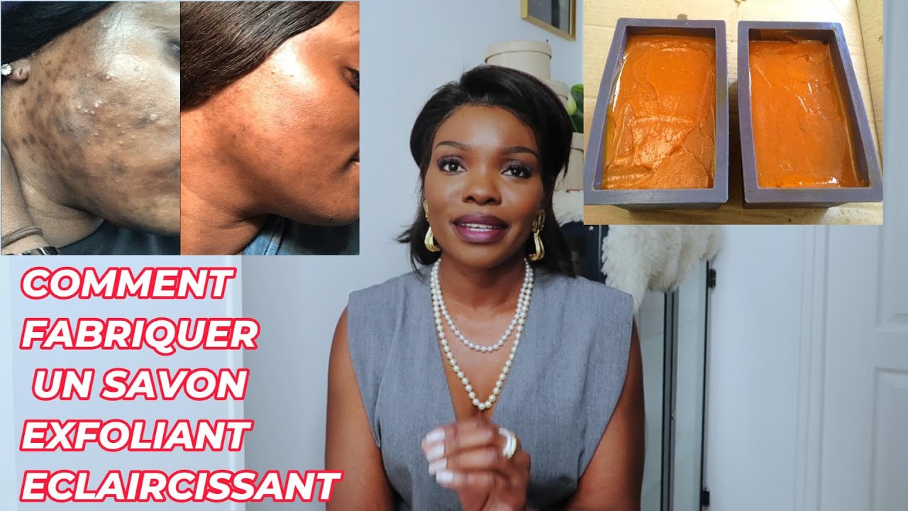Comment fabriquer un savon éclaircissant - YouTube