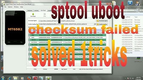 Fix Image Uboot checksum failed