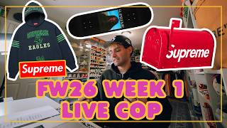 Spending $3,600+ On Supreme Week 1!