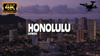 Honolulu, Hawaii In 4K By Drone - Amazing View Of Honolulu, Hawaii 