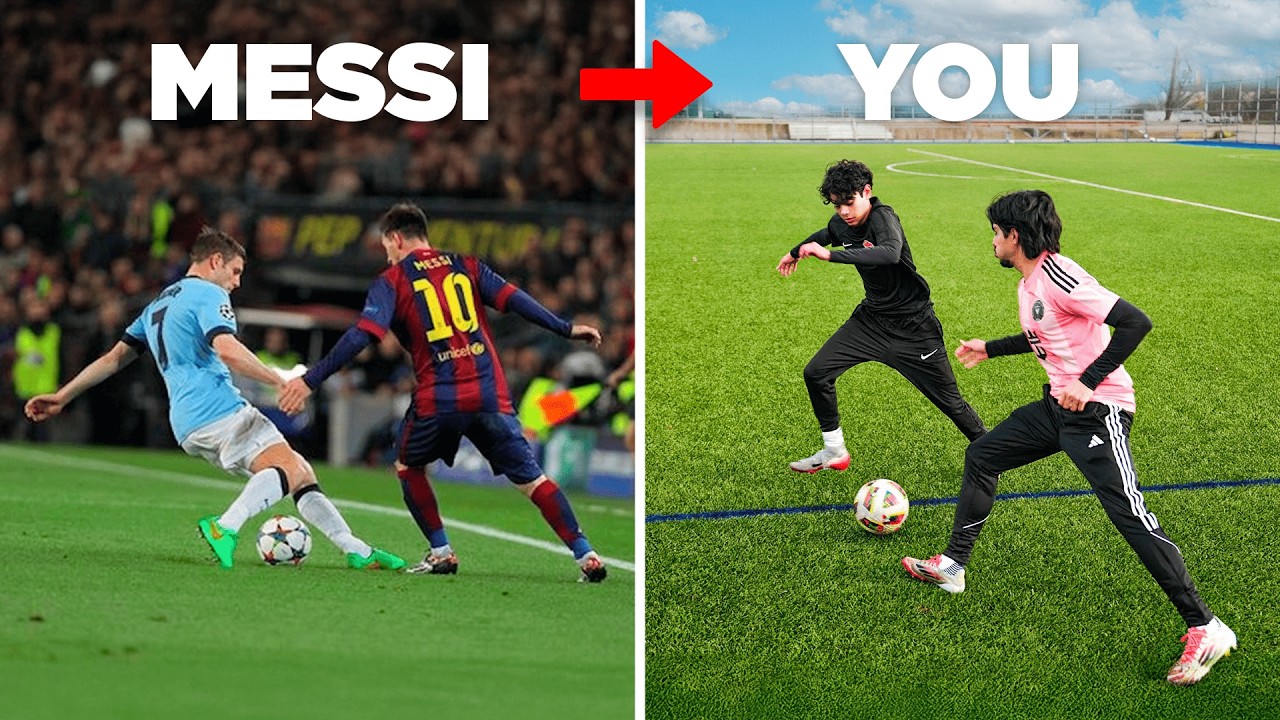 Лучшие финты Месси, способные уничтожить любого защитника.