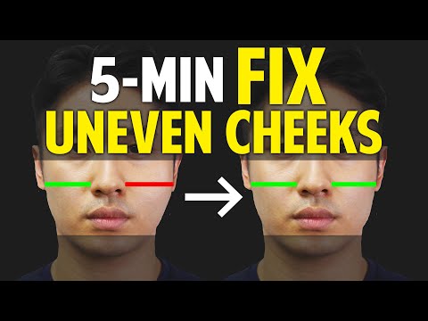 Fix Uneven CheeksFacial Asymmetry CorrectionBalancing Exercises