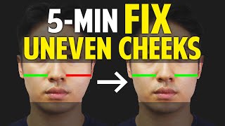 Fix Uneven Cheeks｜Facial Asymmetry Correction｜Balancing Exercises