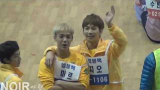 20120109 아육대 Mblaq MIR GO A+ 표정따라하기 .wmv