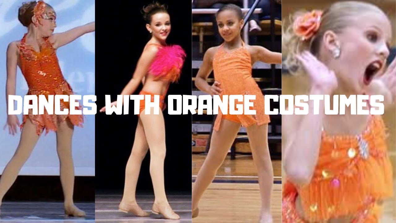 SOLOS WITH ORANGE COSTUMES RANKED // DANCE MOMS YouTube
