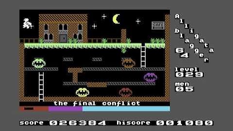 C64 Blagger - Glitch?