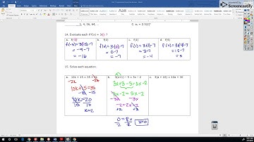 Unit 7 Exponential Functions video 4