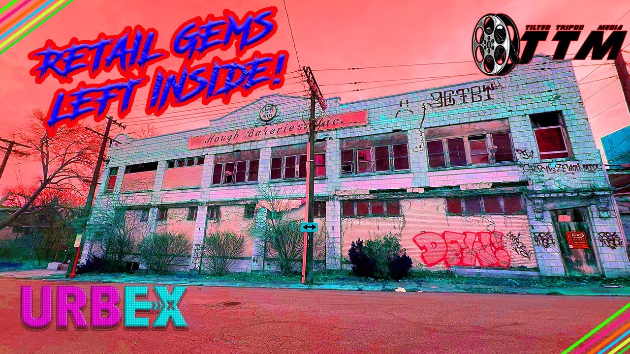 ИССЛЕДУЕМ ЗАБРОШЕННУЮ ПЕКАРНЮ HOUGH BAKERY – КЛИВЛЕНД, ОГАЙО