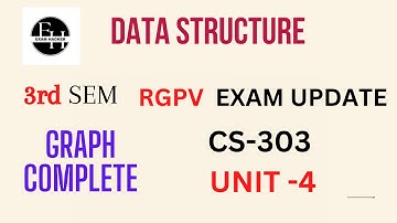 Data Structure Stack Unit-4 R.G.P.V CS-303 | AL-303 | IT-303 | Rgpv 3rd sem exam
