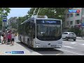 В Севастополе троллейбус №5 вновь вышел на маршрут