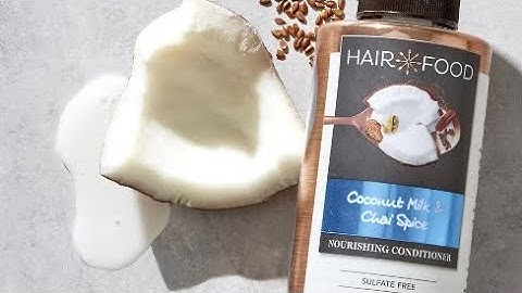 Hair food coconut & argan oil heat protectant spray blend