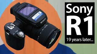 Sony Cybershot R1: 19 years later! RETRO review vs F828 vs EOS