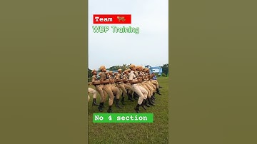 WBP Training Time || West bengal police Training #copssaurav #police #motivation #shorts #training