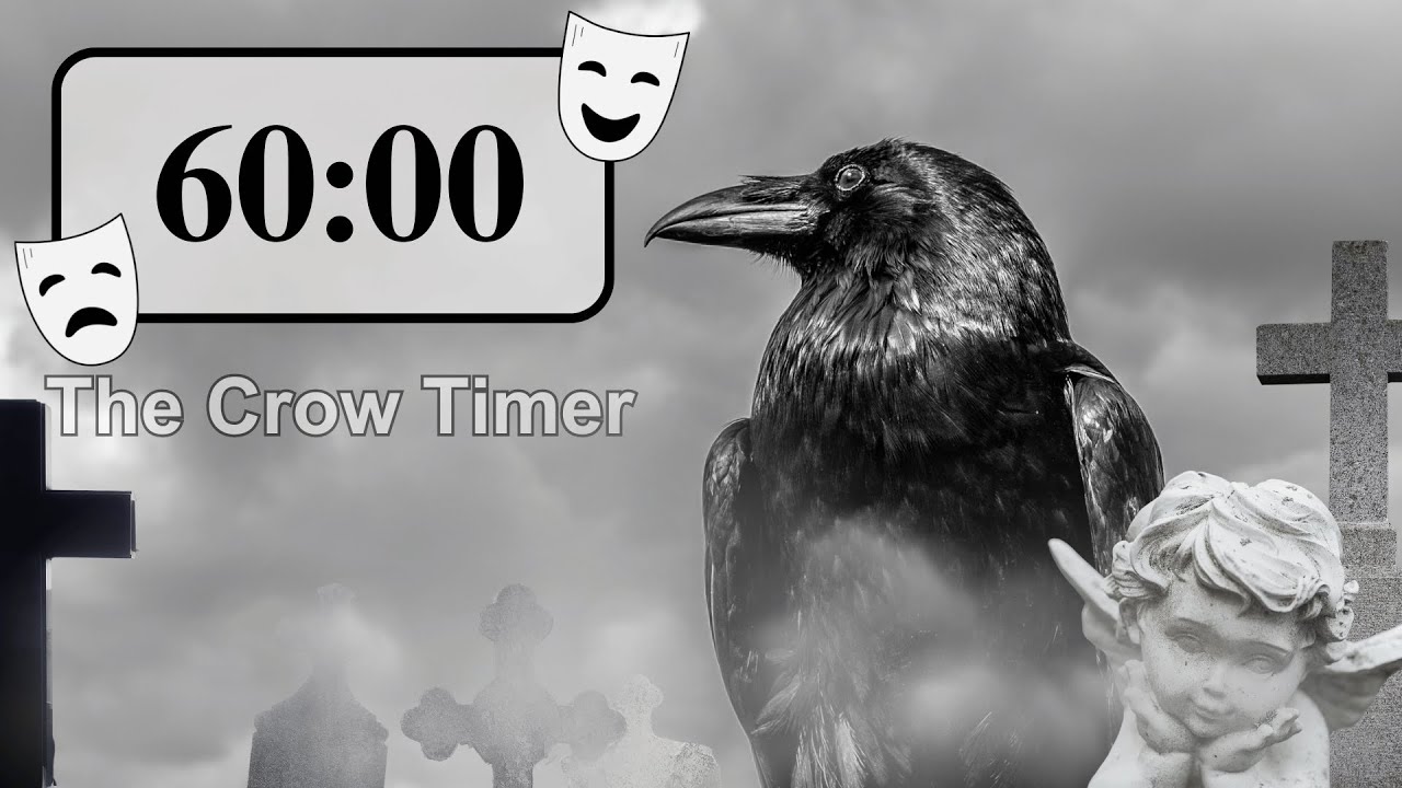 60 Minute The Crow Timer - YouTube