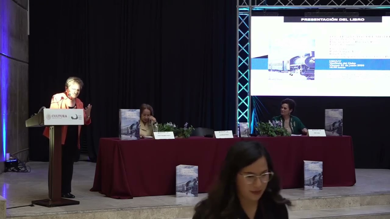 Discurso de la Sra. Luz Elena Picos/ esposa de Don Javier Prieto Aceves, autor del libro LOS TRAYECTOS DEL MISTERIO