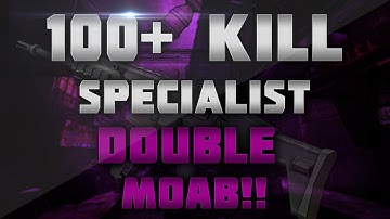 Double Moab w/ 110 Kills on Terminal! - CoD: Mw3