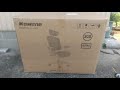 KOMENE オフィスチェア KMN-ECH-1062E B08DKNXR6J 動画レビュー #KOMENE #オフィスチェア #椅子 #ゲーミング #Amazon