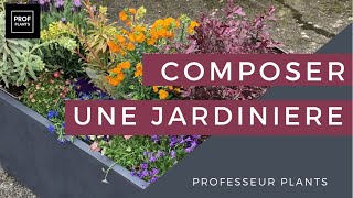 COMMENT COMPOSER UNE JARDINIÈRE FLEURIE DE PRINTEMPS