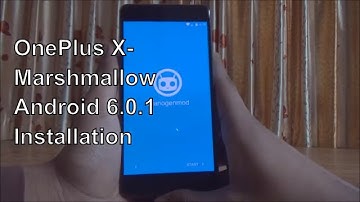 [STABLE] Android Marshmallow 6.0.1 (CM 13) for OnePlus X - Installation & Setup