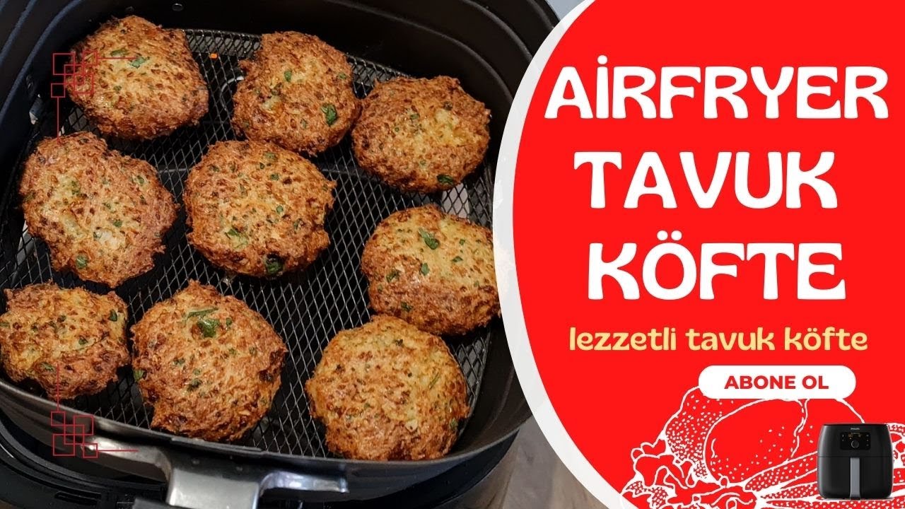 Airfryerda tavuk köfte tarifi – Airfryer tarifleri – Airfryerda pratik yemek tarifleri Airfryerda tavuk köfte tarifi – Airfryer tarifleri – Airfryerda pratik yemek tarifleri